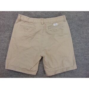 Vineyard Vines Mens 33 Chino Shorts Flat Front Cotton Tan Casual